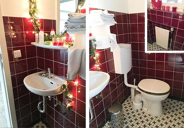 Gäste WC vorher
